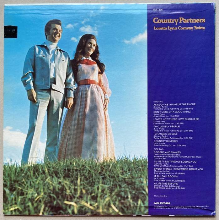 Conway Twitty & Loretta Lynn - Country Partners (LP)