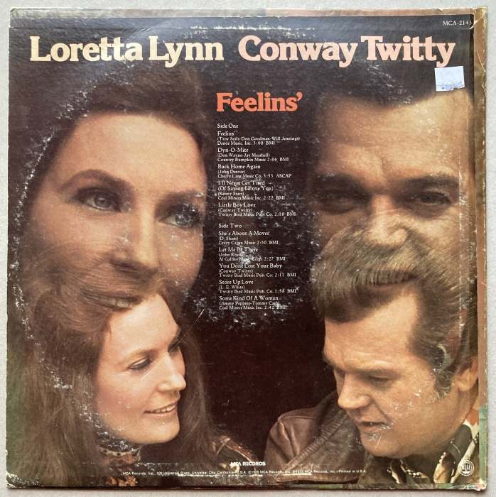 Loretta Lynn & Conway Twitty - Feelins' (LP)
