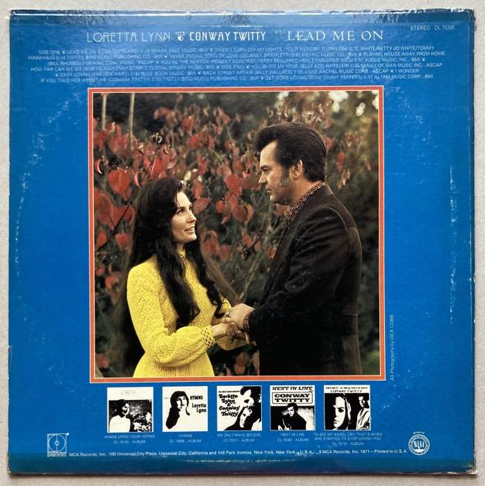 Conway Twitty & Loretta Lynn - Lead Me On (LP)