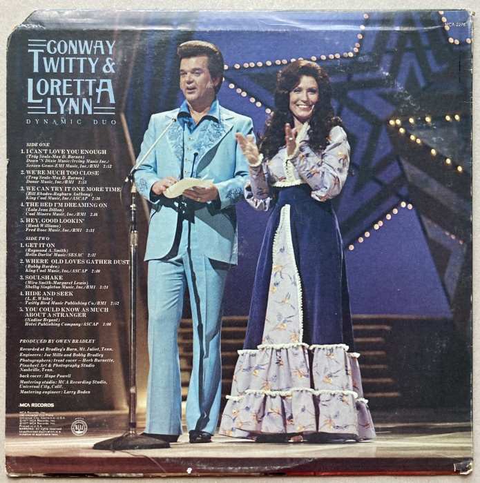 Conway Twitty & Loretta Lynn - Dynamic Duo (LP)