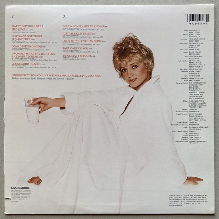 Barbara Mandrell - Clean Cut (LP)