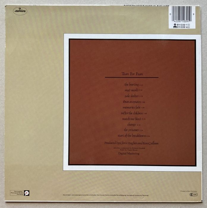 Tears For Fears - The Hurting (LP)