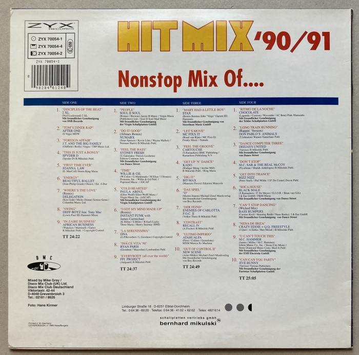 Various - Hit Mix '90/91 (2LP)