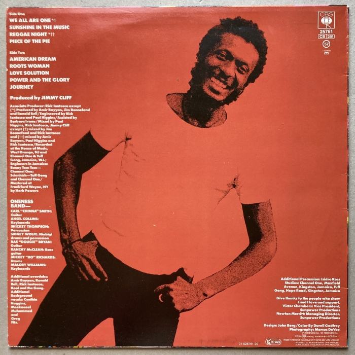 Jimmy Cliff - The Power And The Glory (LP)
