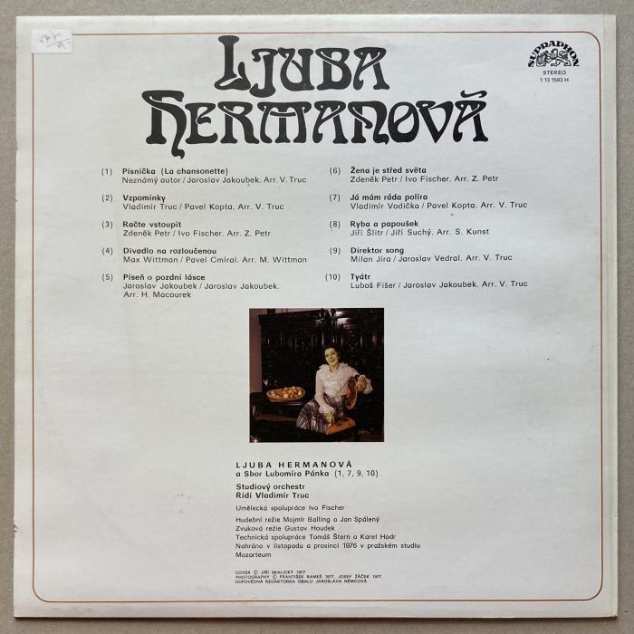 Ljuba Hermanová - Ljuba Hermanová (LP)