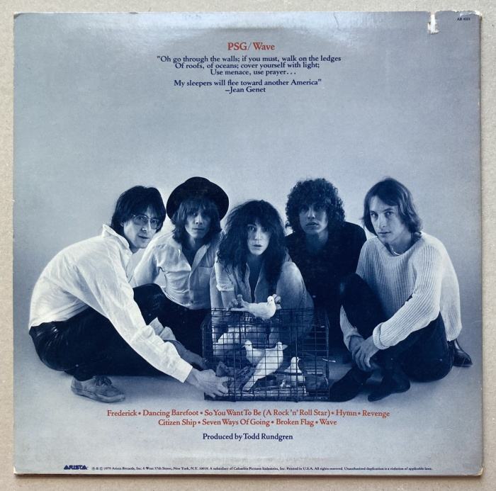 Patti Smith Group - Wave (LP)