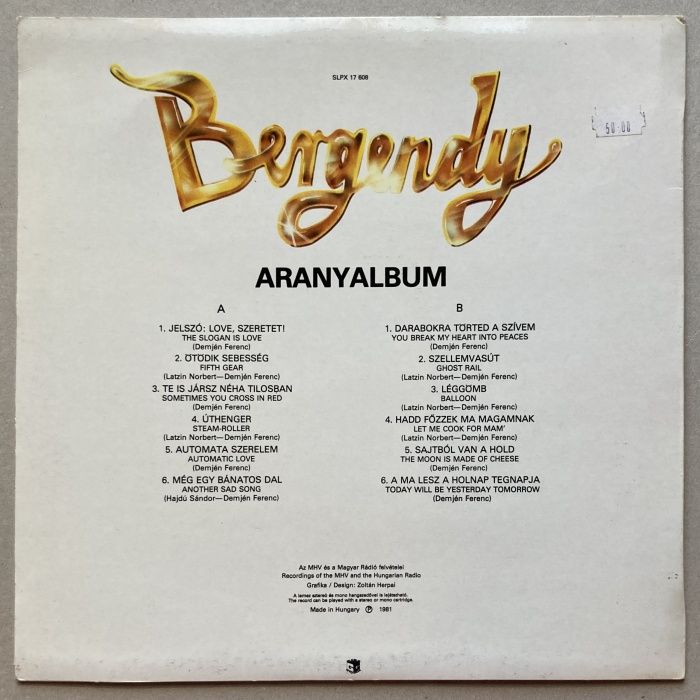 Bergendy - Aranyalbum (LP)