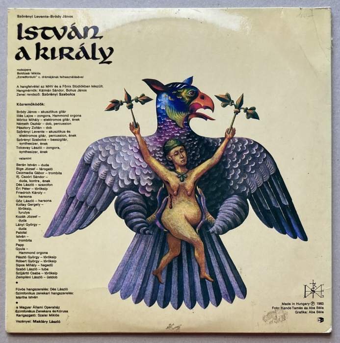 Szörényi Levente - Bródy János - István, A Király (Rockopera) (2LP)