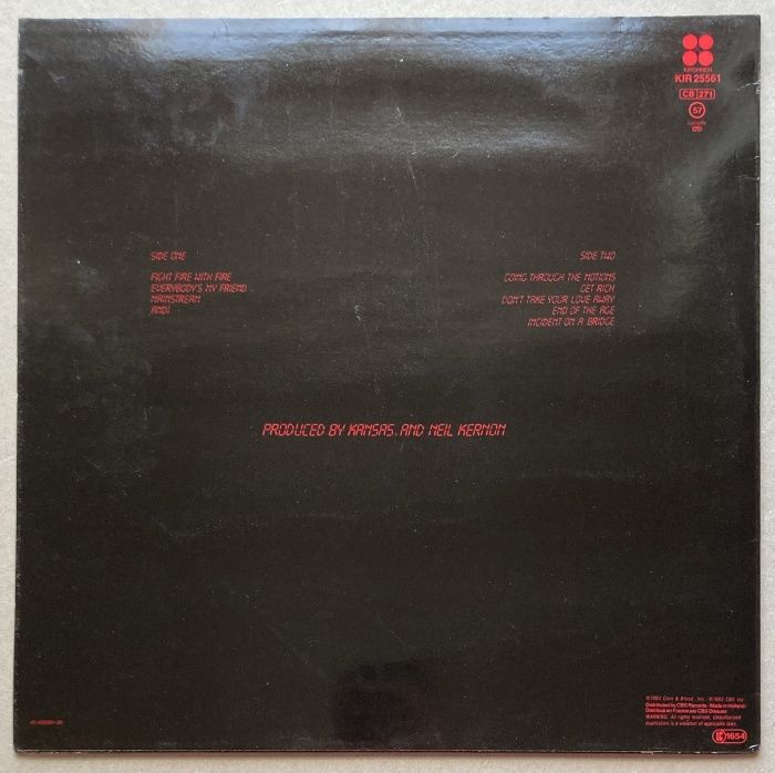 Kansas - Drastic Measures (LP)