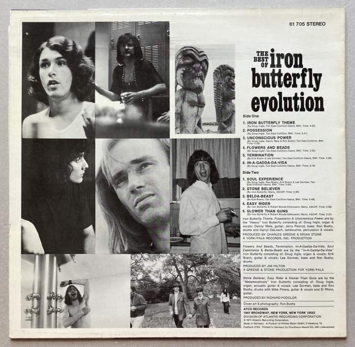 Iron Butterfly - The Best Of Iron Butterfly Evolution (LP)
