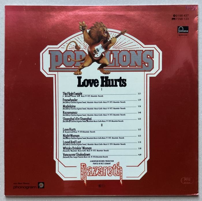 Nazareth - Love Hurts (LP)