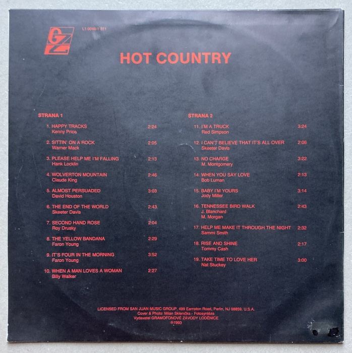 Various - Hot Country (LP)