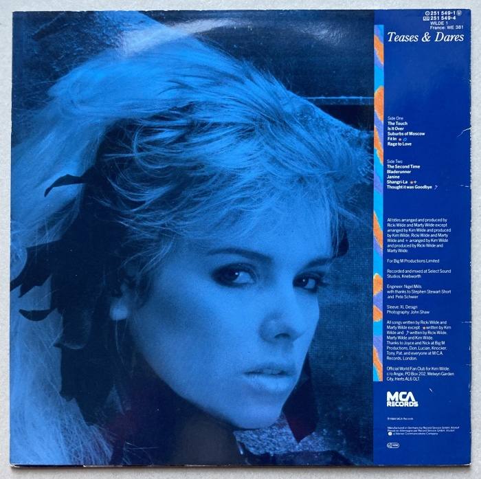 Kim Wilde - Teases & Dares (LP)