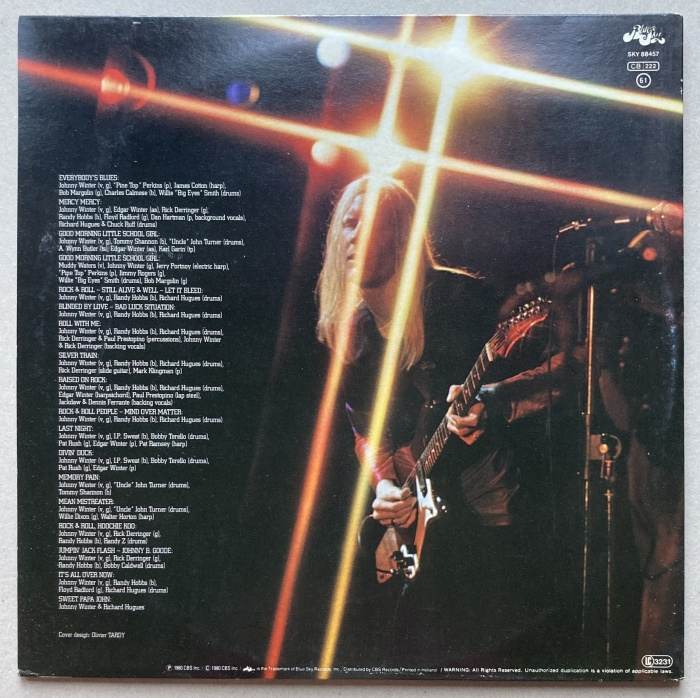 Johnny Winter - Johnny Winter Story ('69 To '78) (2LP)