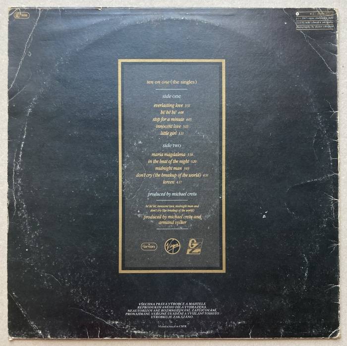Sandra - Ten On One (The Singles) (LP) - blue vinyl