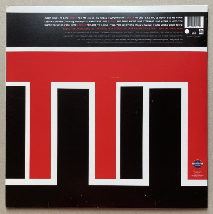 Alicia Keys - As I Am (2LP) - limited edition: red vinyl