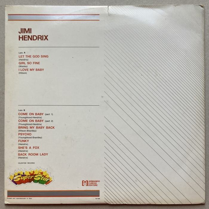 Jimi Hendrix - Jimi Hendrix (LP)
