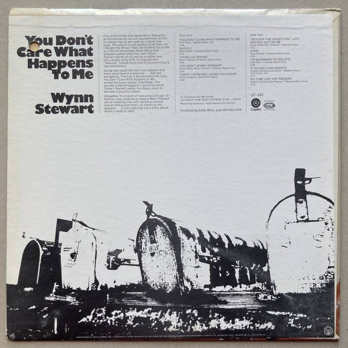 Wynn Stewart - You Don't Care What Happens To Me (LP)
