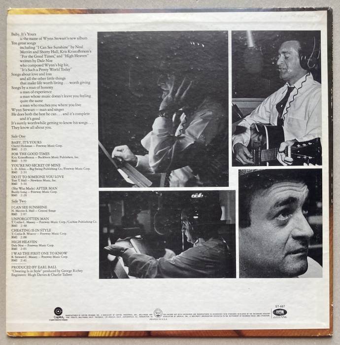 Wynn Stewart - Baby, It's Yours (LP)