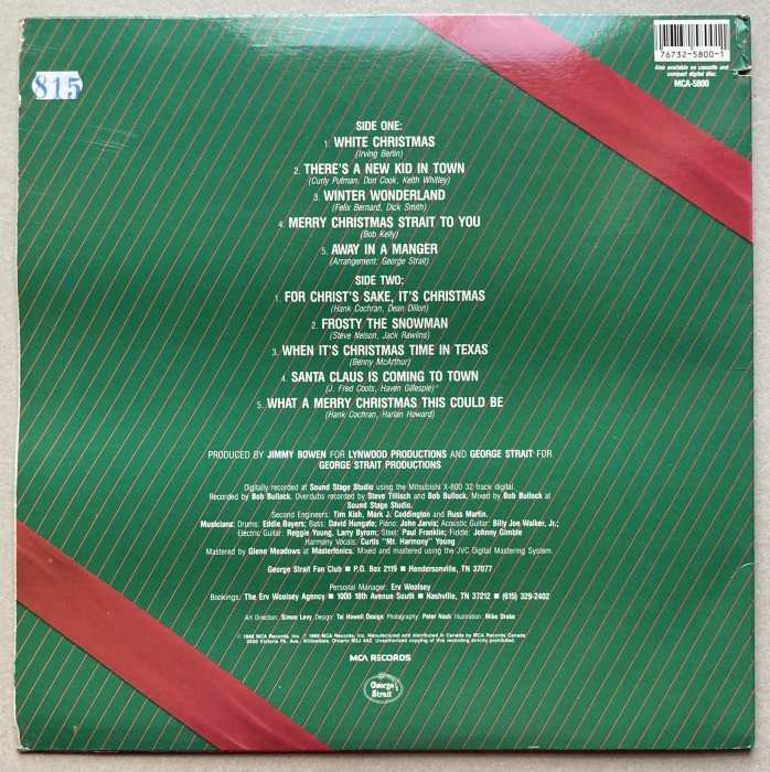 George Strait - Merry Christmas Strait To You (LP)
