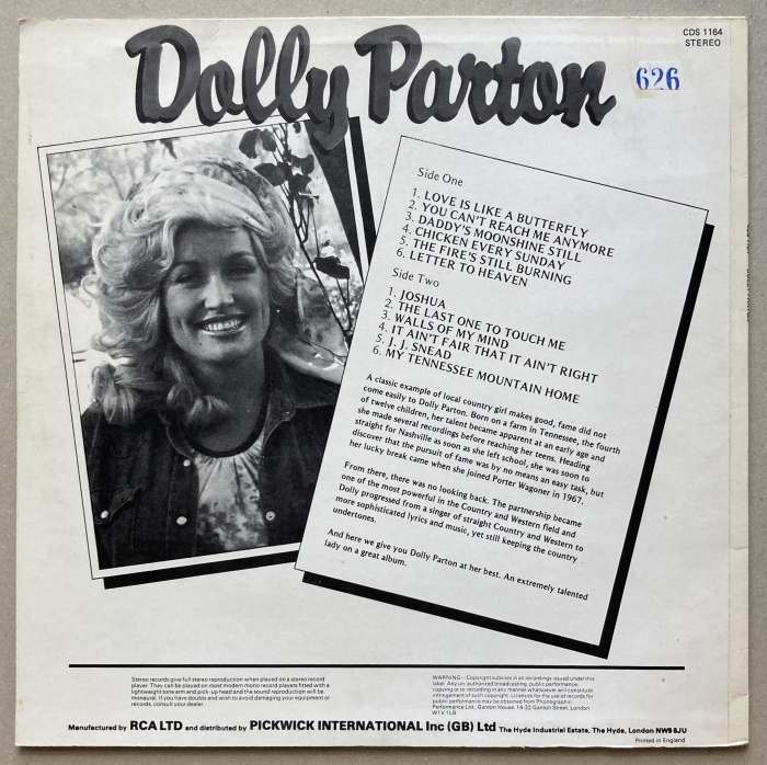 Dolly Parton - Dolly Parton (LP)