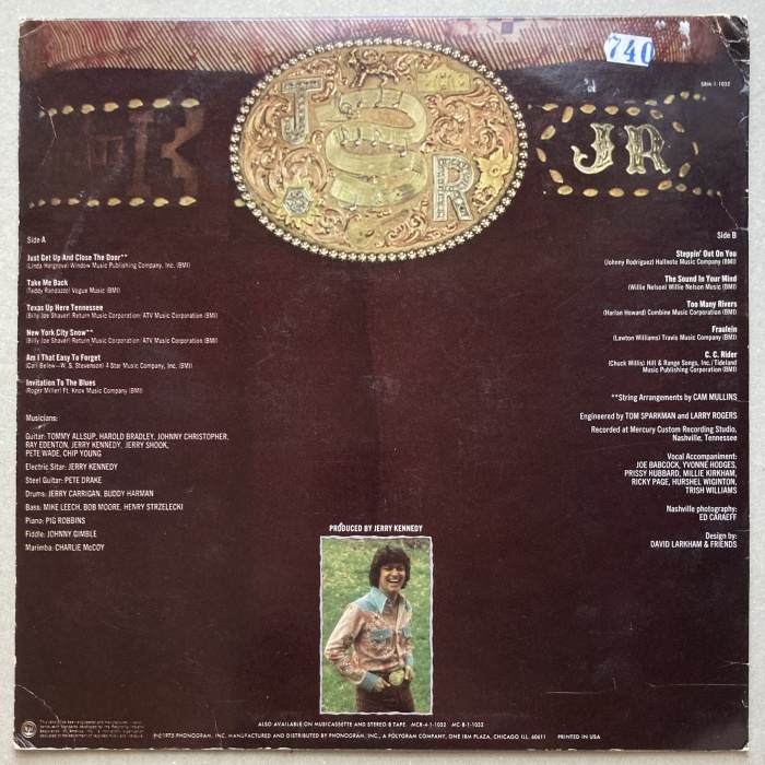 Johnny Rodriguez - Just Get Up And Close The Door (LP)