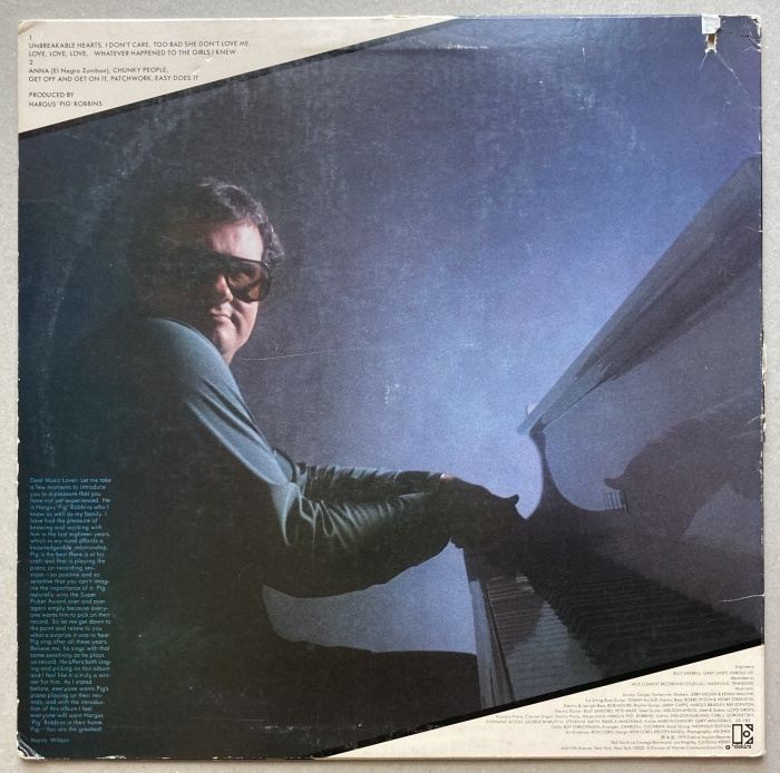 Hargus "Pig" Robbins - Unbreakable Hearts (LP)
