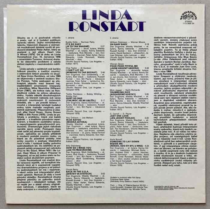 Linda Ronstadt - Linda Ronstadt (LP)