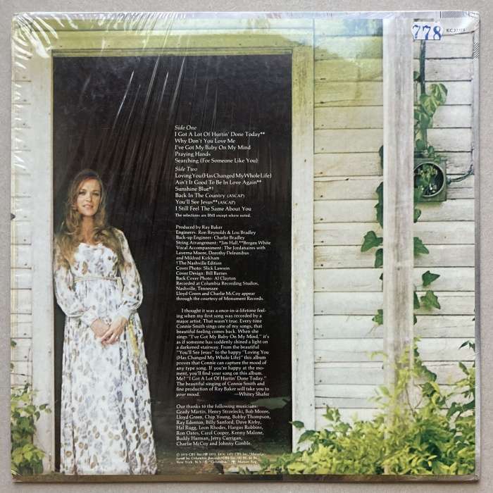 Connie Smith - I Got A Lot Of Hurtin' Done Today / I've Got My Baby On My Mind (LP)