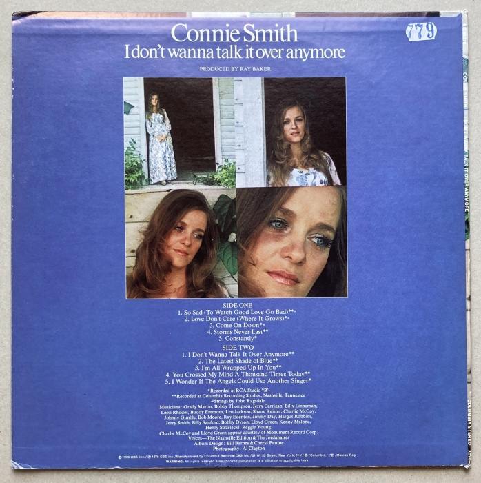 Connie Smith - I Don't Wanna Talk It Over Anymore (LP)