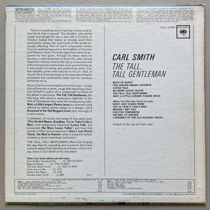 Carl Smith - The Tall, Tall Gentleman (LP)