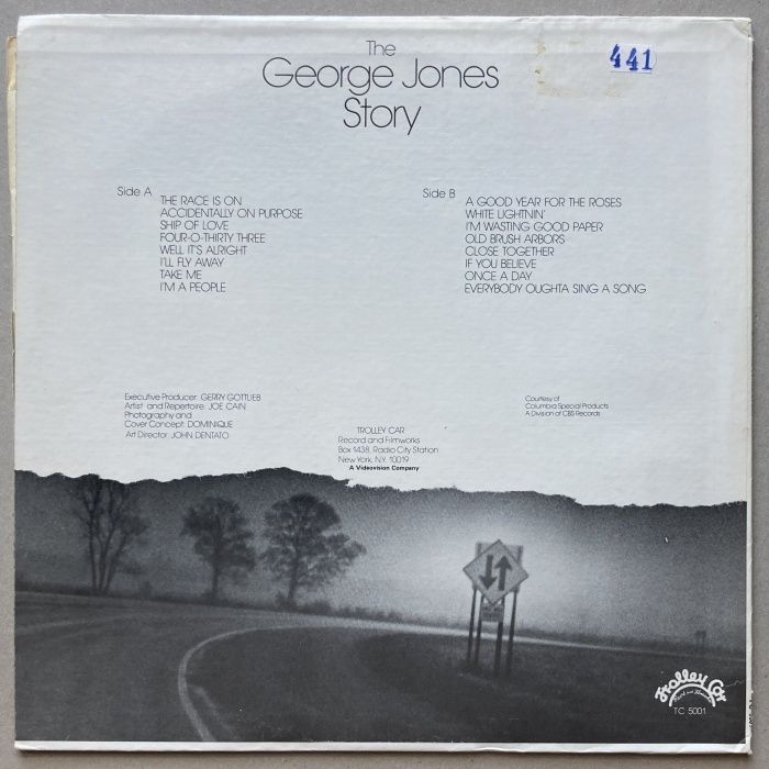 George Jones - The George Jones Story (LP)