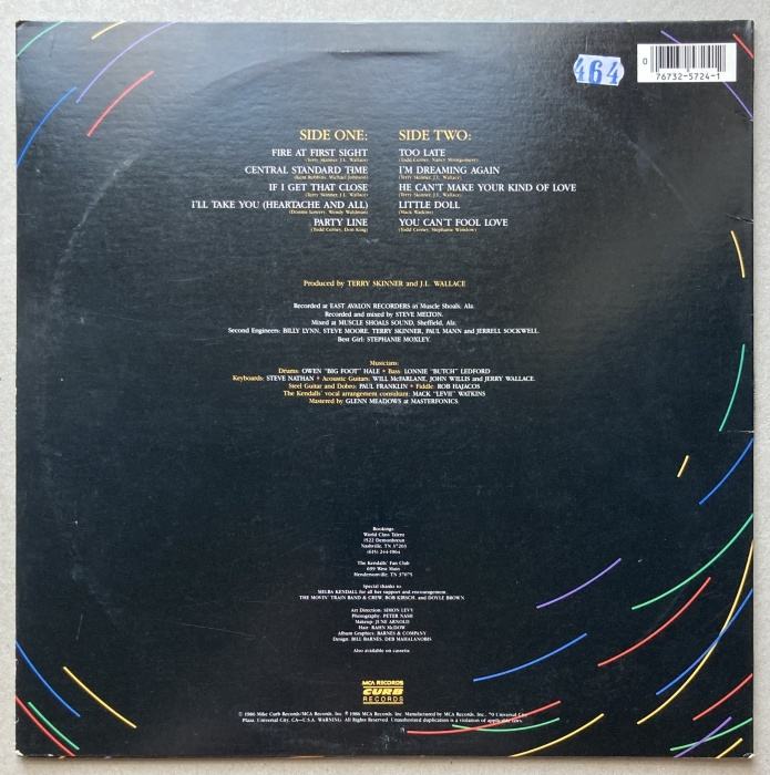 The Kendalls - Fire At First Sight (LP)