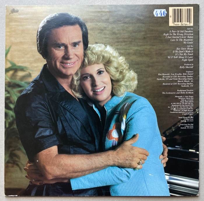 George Jones And Tammy Wynette - Together Again (LP)