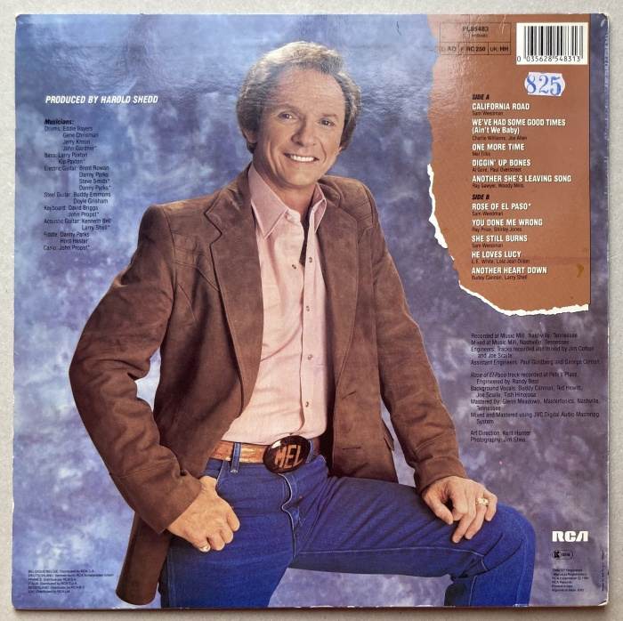 Mel Tillis - California Road (LP)