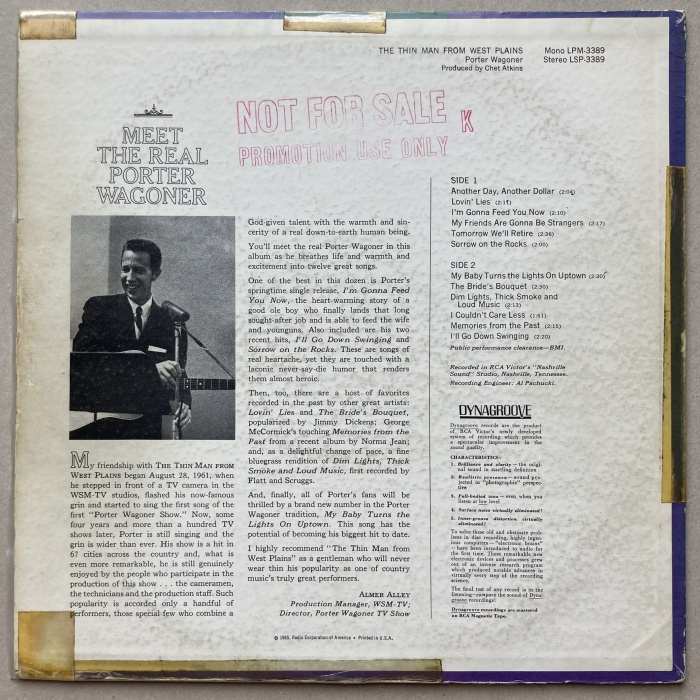 Porter Wagoner - The Thin Man From West Plains (LP)
