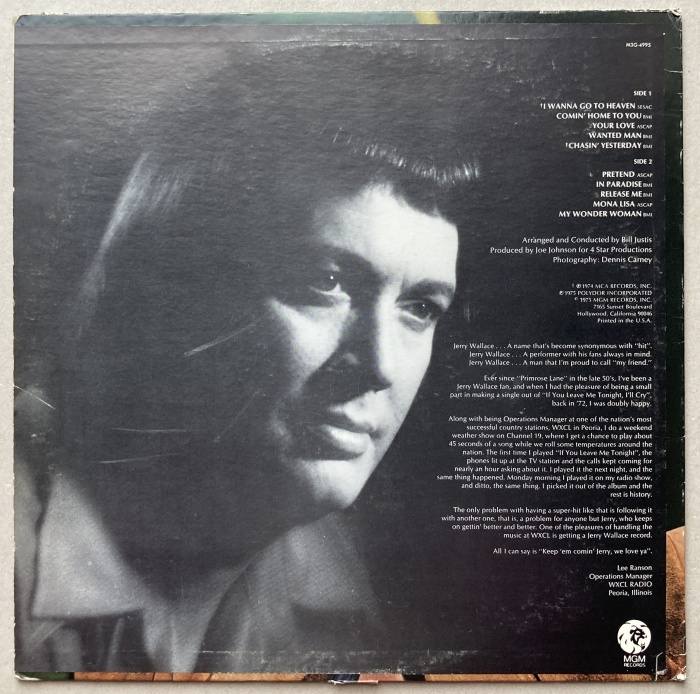 Jerry Wallace - Comin' Home To You (LP)