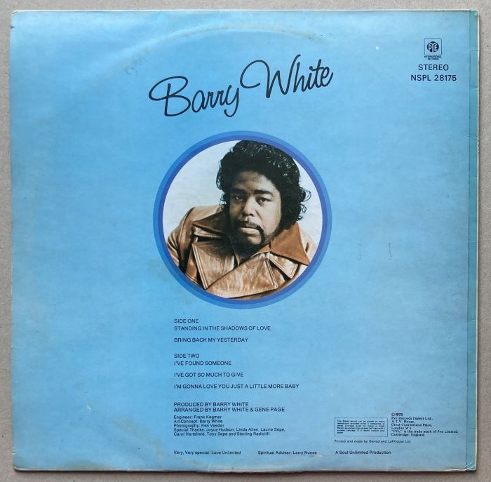 Barry White - I've Got So Much To Give (LP)