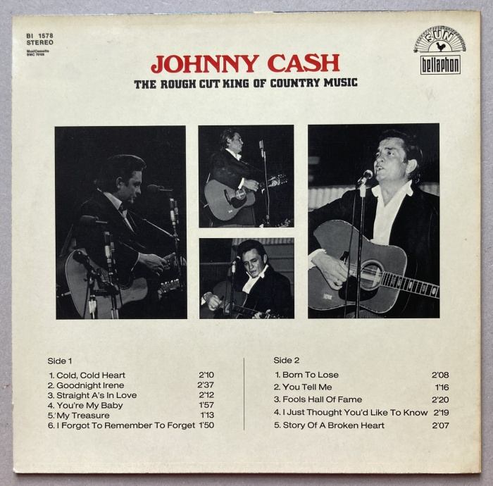 Johnny Cash - The Rough Cut King Of Country Music (LP)