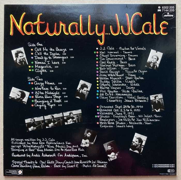 J.J. Cale - Naturally (LP)