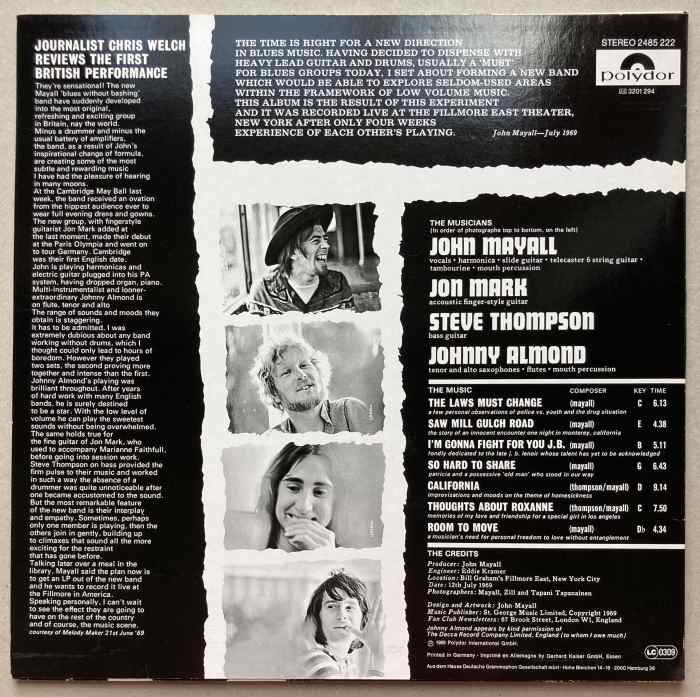 John Mayall - The Turning Point (LP)