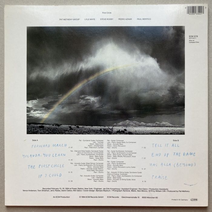 Pat Metheny Group - First Circle (LP)