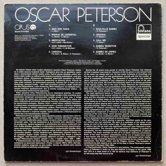Oscar Peterson - Oscar Peterson (LP)