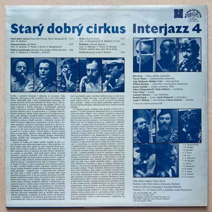 Interjazz - Starý dobrý cirkus (LP)