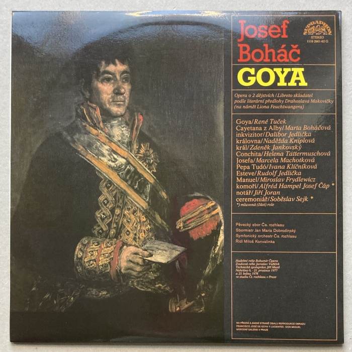 Josef Boháč - Goya (2LP)