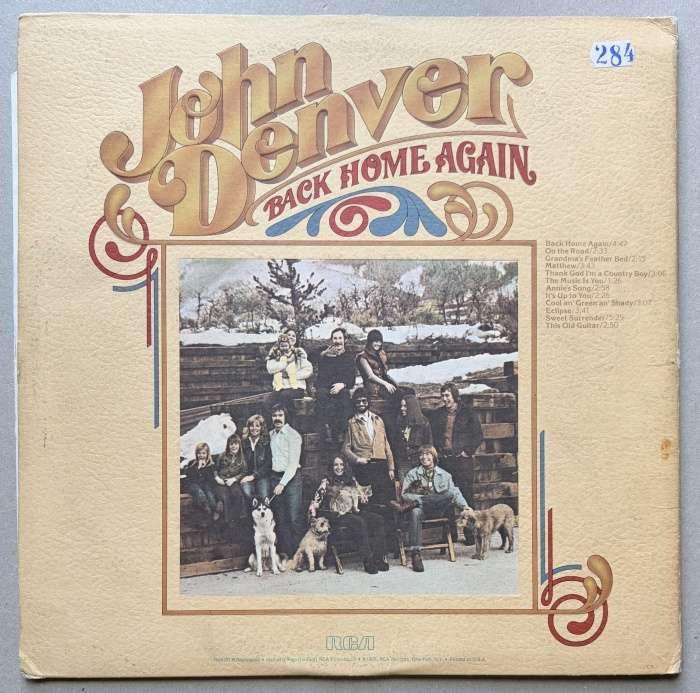 John Denver - Back Home Again (LP)