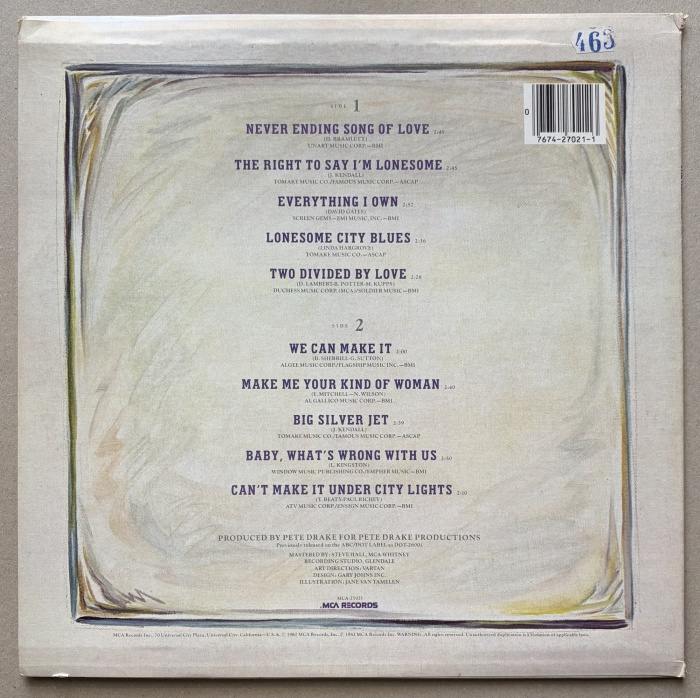 The Kendalls - Never Ending Song Of Love (LP)