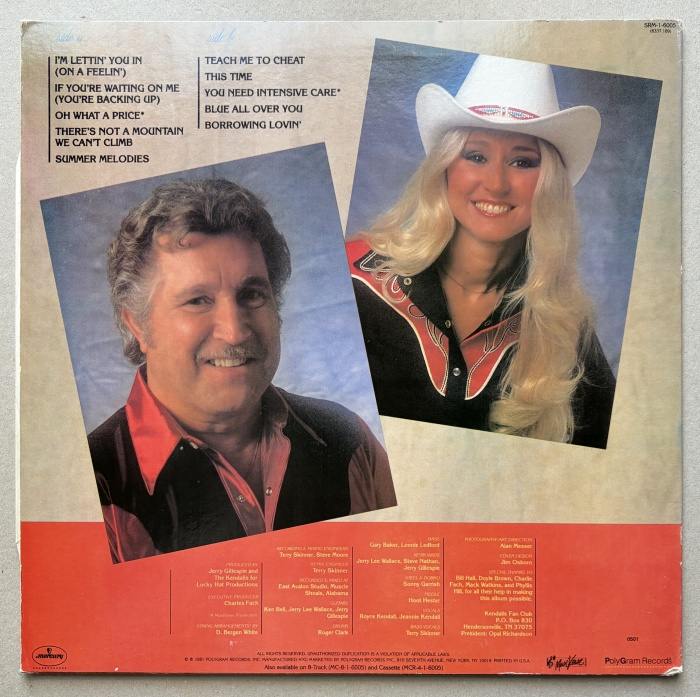 The Kendalls - Lettin' You In On A Feelin' (LP)