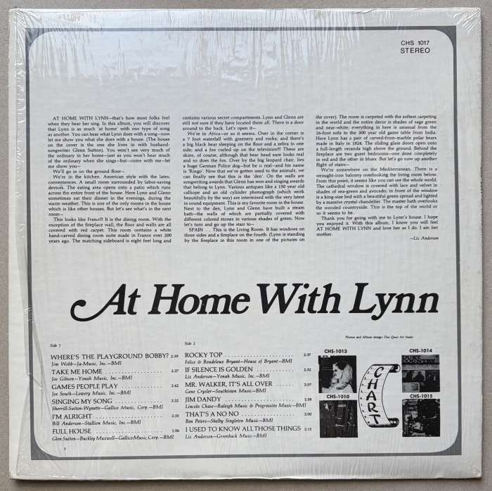Lynn Anderson - At Home With Lynn (LP)