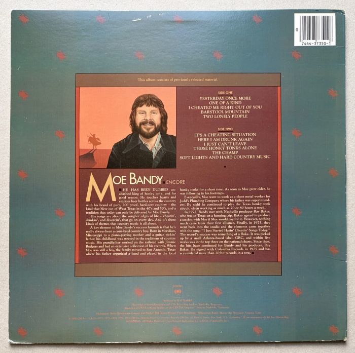 Moe Bandy - Encore (LP)